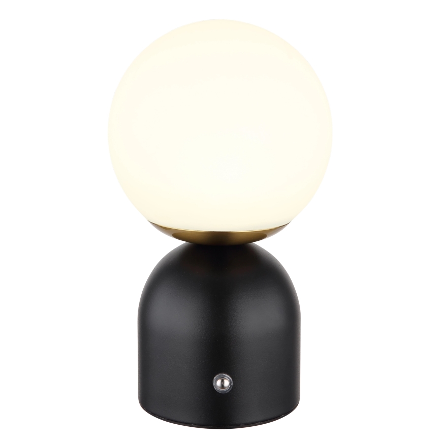 Globo - LED Prigušiva stolna lampa na dodir LED/2,5W/3,7V 2700/4000/65000K 1800 mAh USB crna