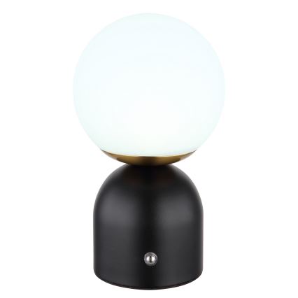 Globo - LED Prigušiva stolna lampa na dodir LED/2,5W/3,7V 2700/4000/65000K 1800 mAh USB crna