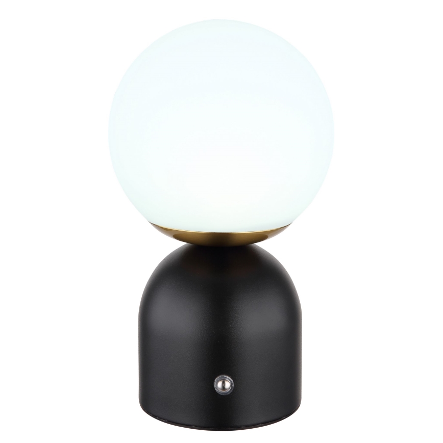 Globo - LED Prigušiva stolna lampa na dodir LED/2,5W/3,7V 2700/4000/65000K 1800 mAh USB crna