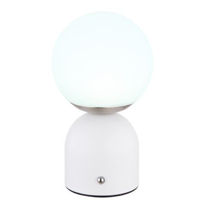Globo - LED Prigušiva stolna lampa na dodir LED/2,5W/3,7V 2700/4000/6500K 1800 mAh USB bijela