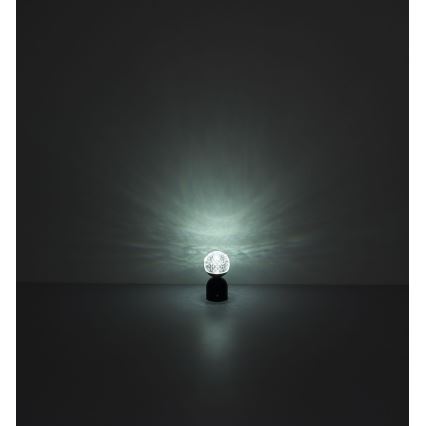 Globo - LED Prigušiva stolna lampa na dodir LED/2,5W/3,7V 2700/4000/6500K 1800 mAh USB crna