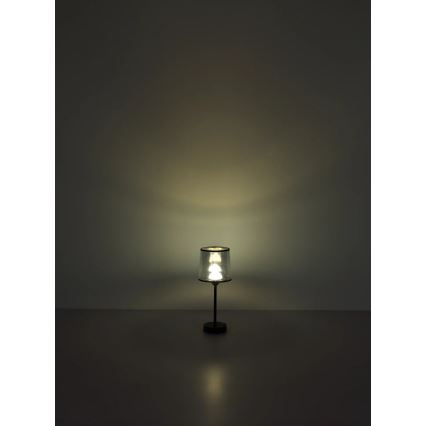 Globo - LED Prigušiva punjiva dodirna stolna lampa LED/2,5W/3,7V 2700/4000/6500K 1800 mAh crna