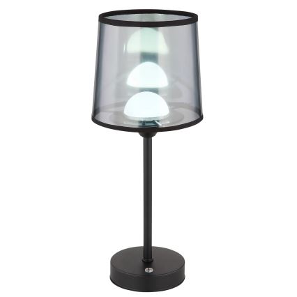 Globo - LED Prigušiva punjiva dodirna stolna lampa LED/2,5W/3,7V 2700/4000/6500K 1800 mAh crna