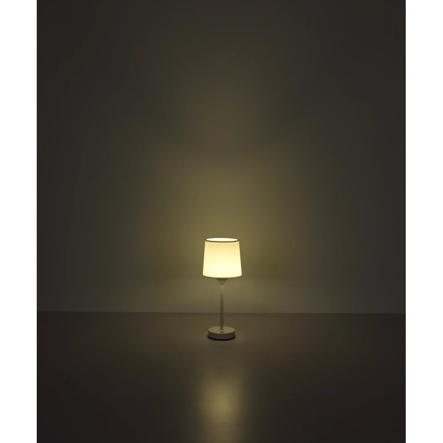 Globo - LED Prigušiva punjiva dodirna stolna lampa LED/2,5W/3,7V 2700/4000/6500K 1800 mAh bijela