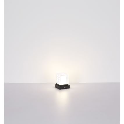 Globo - LED Prigušiva stolna lampa na dodir LED/2,5W/3,7V 2700K/4000K/6500K 1800 mAh USB crna