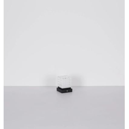 Globo - LED Prigušiva stolna lampa na dodir LED/2,5W/3,7V 2700K/4000K/6500K 1800 mAh USB crna