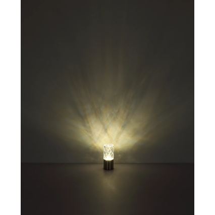 Globo - LED Prigušiva stolna lampa na dodir LED/2,5W/3,7V 2700K/4000K/6500K 1800 mAh USB zlatna