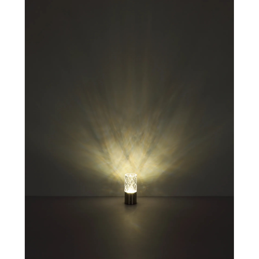 Globo - LED Prigušiva stolna lampa na dodir LED/2,5W/3,7V 2700K/4000K/6500K 1800 mAh USB zlatna