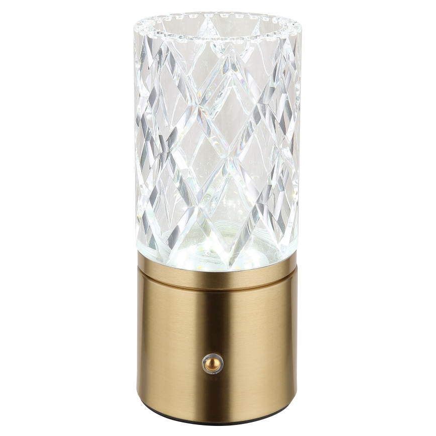 Globo - LED Prigušiva stolna lampa na dodir LED/2,5W/3,7V 2700K/4000K/6500K 1800 mAh USB zlatna