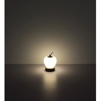 Globo - LED Prigušiva stolna lampa na dodir LED/2W/3,7V 2700K/4000K/6500K 1200 mAh USB smeđa