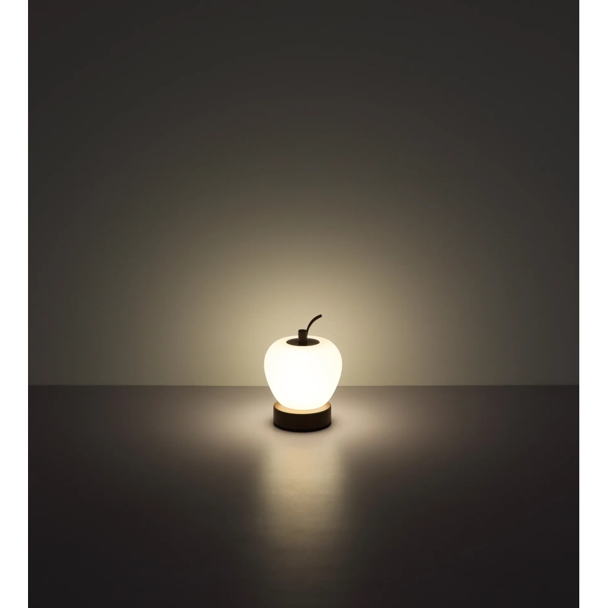 Globo - LED Prigušiva stolna lampa na dodir LED/2W/3,7V 2700K/4000K/6500K 1200 mAh USB smeđa