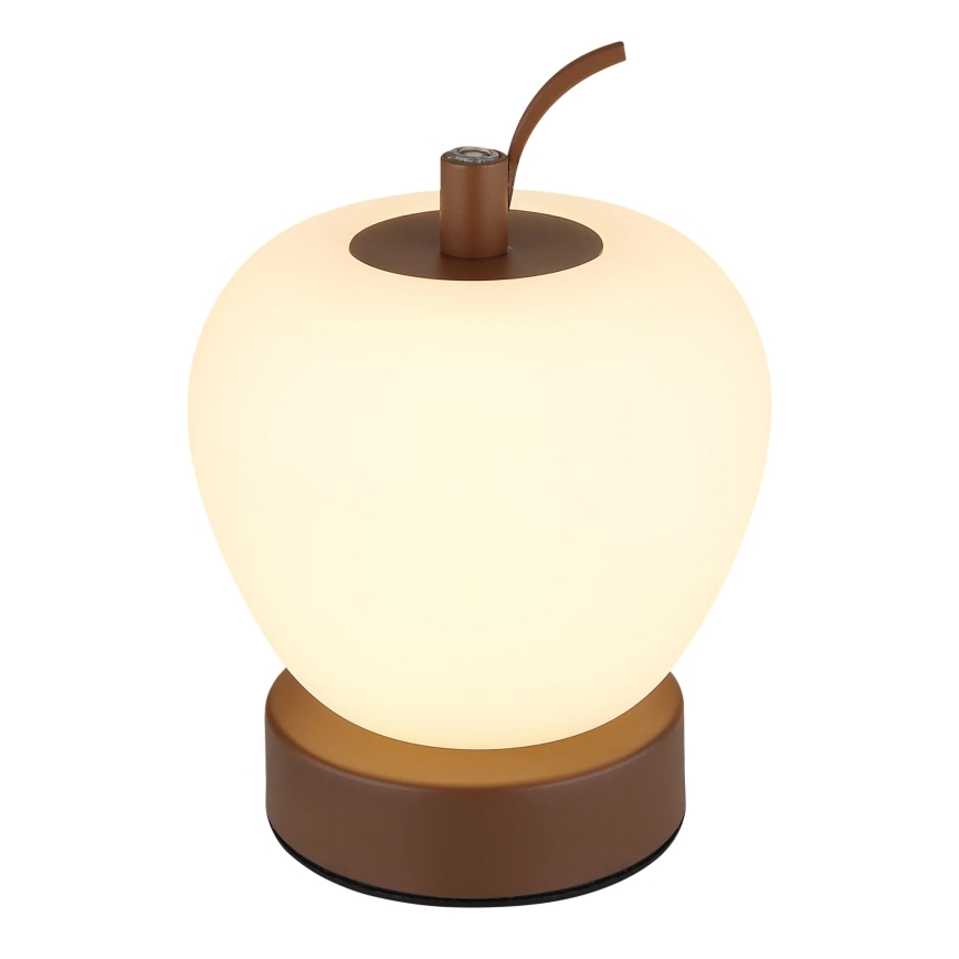 Globo - LED Prigušiva stolna lampa na dodir LED/2W/3,7V 2700K/4000K/6500K 1200 mAh USB smeđa