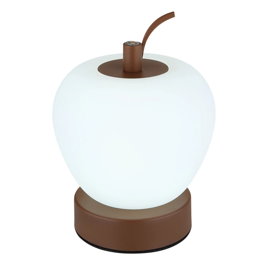 Globo - LED Prigušiva stolna lampa na dodir LED/2W/3,7V 2700K/4000K/6500K 1200 mAh USB smeđa