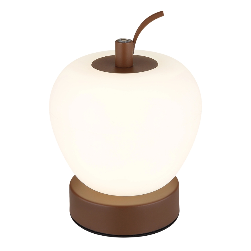 Globo - LED Prigušiva stolna lampa na dodir LED/2W/3,7V 2700K/4000K/6500K 1200 mAh USB smeđa