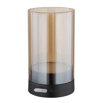 Globo - LED Vanjska prigušiva punjiva dodirna stolna lampa LED/2W/3,7V 2700/4000/6500K 1200mAh IP44 bež