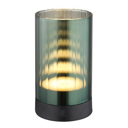 Globo - LED vanjska punjiva stolna lampa s dodirom, prigušiva, LED/2W/3,7V 2700/4000/6500K 1200mAh IP44 zelena