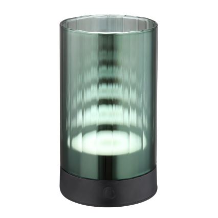 Globo - LED Vanjska prigušiva punjiva dodirna stolna lampa LED/2W/3,7V 2700/4000/6500K 1200mAh IP44 zelena