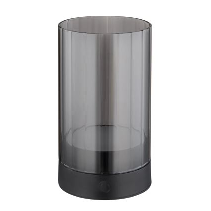 Globo - LED Vanjska prigušiva punjiva dodirna stolna lampa LED/2W/3,7V 2700/4000/6500K 1200mAh IP44 siva