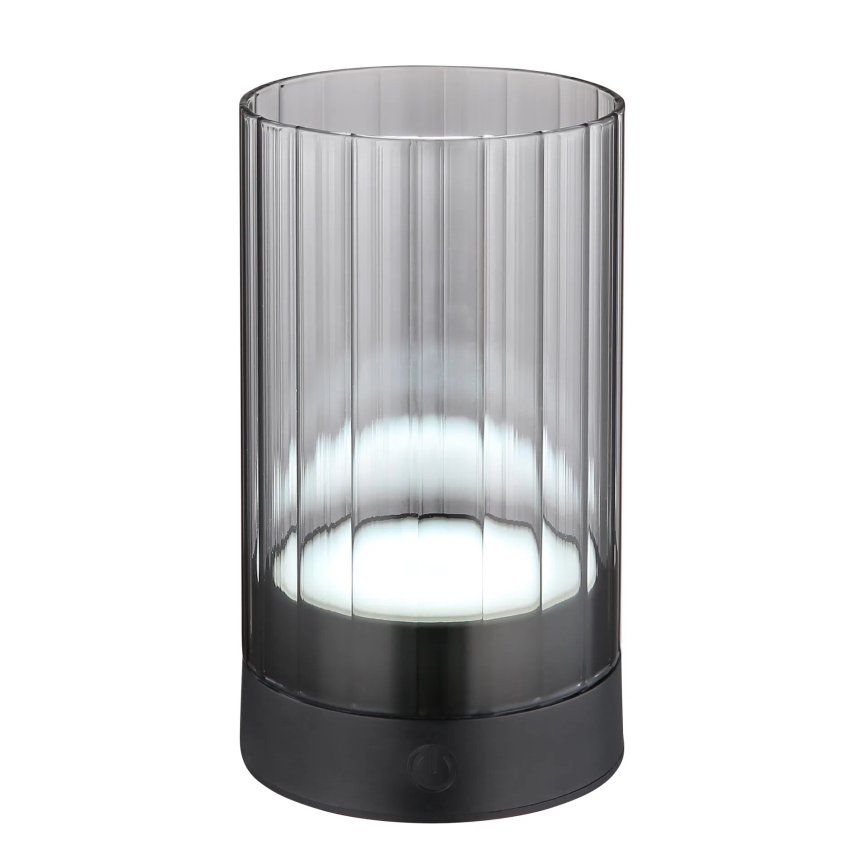 Globo - LED Vanjska prigušiva punjiva dodirna stolna lampa LED/2W/3,7V 2700/4000/6500K 1200mAh IP44 siva
