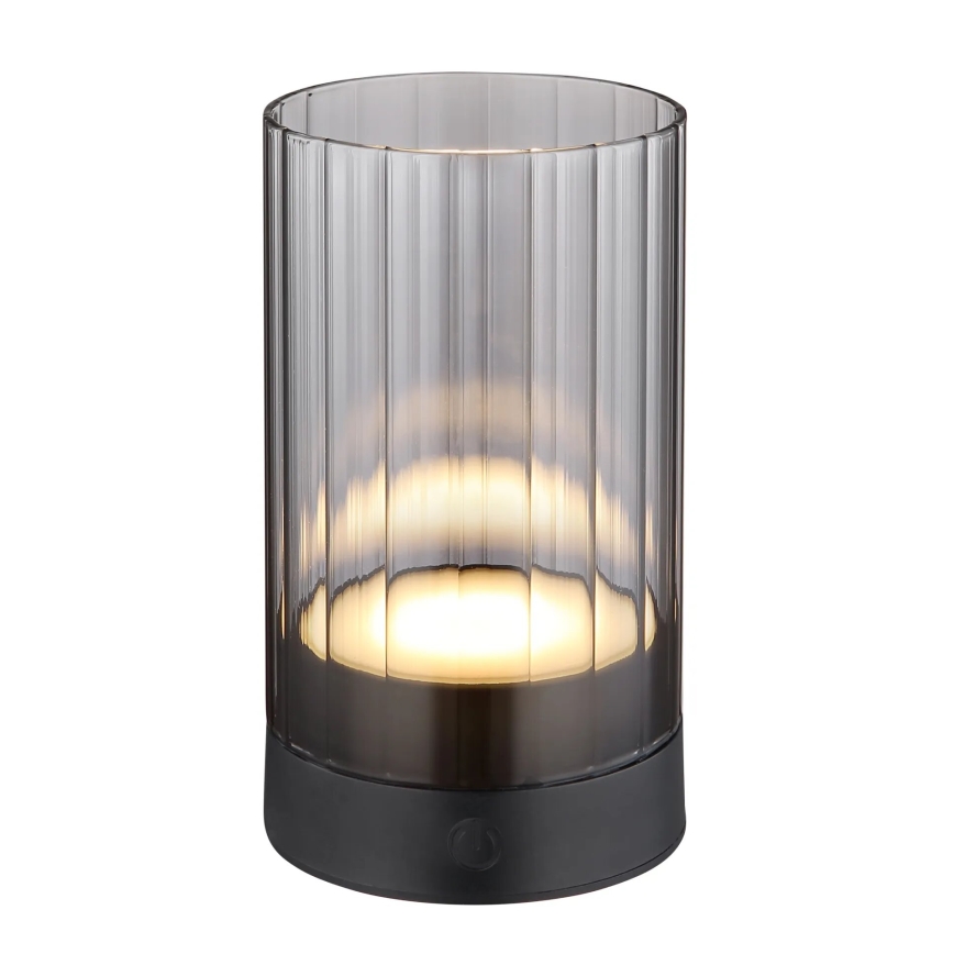 Globo - LED vanjska punjiva stolna lampa s dodirom, prigušiva, LED/2W/3,7V 2700/4000/6500K 1200mAh IP44 siva
