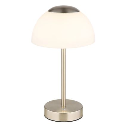 Globo - LED Prigušiva punjiva stolna lampa LED/2,5W/5V 1800mAh 2700K/4000K/6500K mat krom