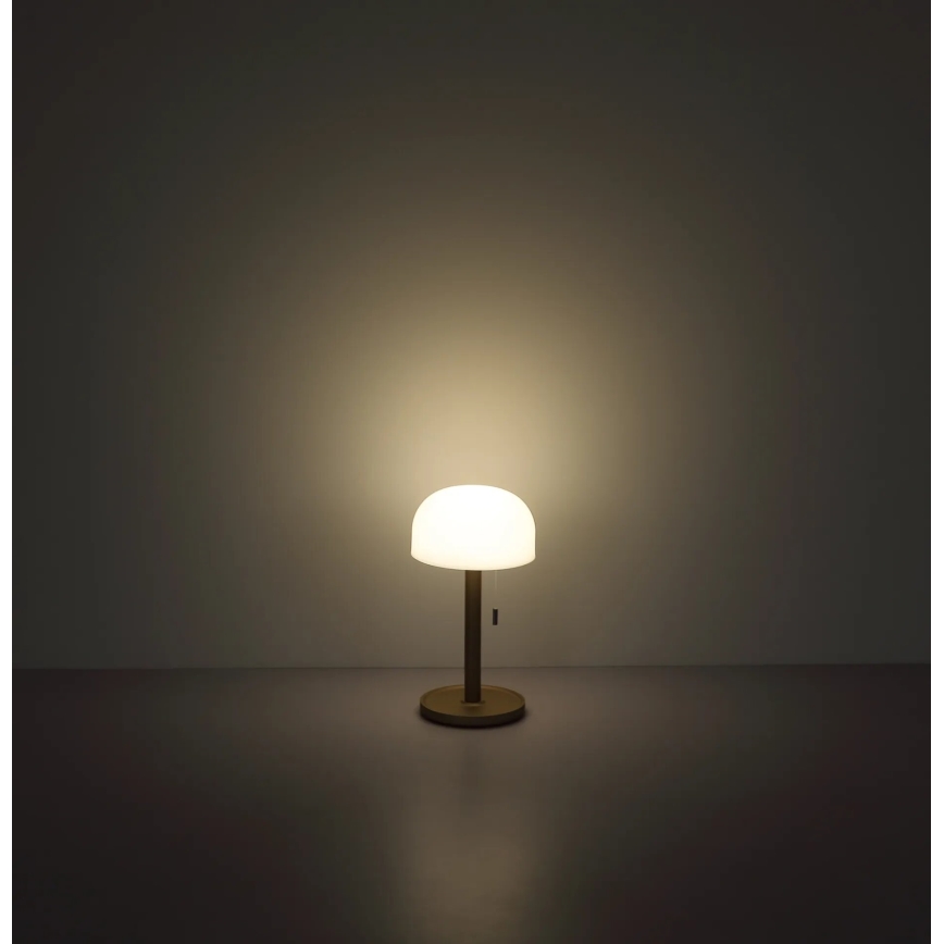 Globo - LED Punjiva stolna lampa LED/1,5W/3,7V 3000/4200/6000K 1800mAh smeđa