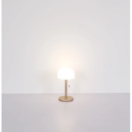 Globo - LED Punjiva stolna lampa LED/1,5W/3,7V 3000/4200/6000K 1800mAh smeđa
