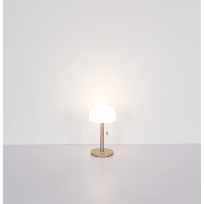 Globo - LED Punjiva stolna lampa LED/1,5W/3,7V 3000/4200/6000K 1800mAh smeđa