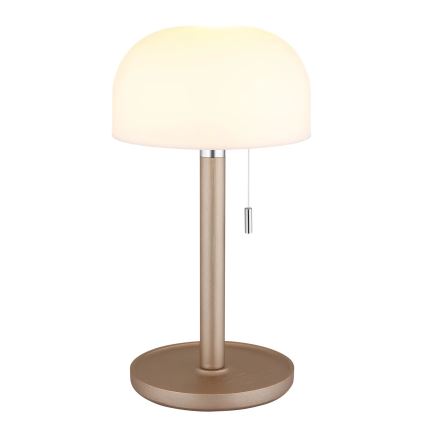 Globo - LED Punjiva stolna lampa LED/1,5W/3,7V 3000/4200/6000K 1800mAh smeđa
