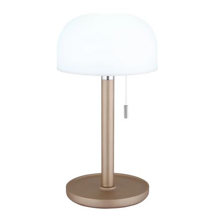 Globo - LED Punjiva stolna lampa LED/1,5W/3,7V 3000/4200/6000K 1800mAh smeđa