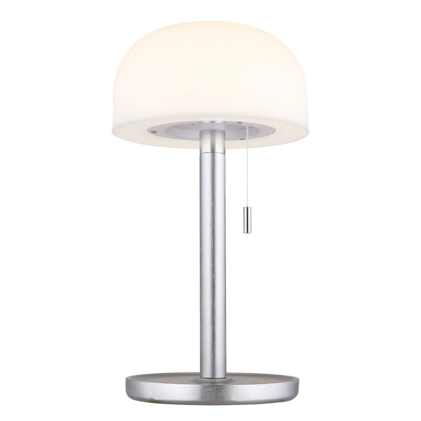 Globo - LED Punjiva stolna lampa LED/1,5W/3,7V 3000/4200/6000K 1800mAh srebrna