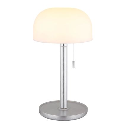 Globo - LED Punjiva stolna lampa LED/1,5W/3,7V 3000/4200/6000K 1800mAh srebrna
