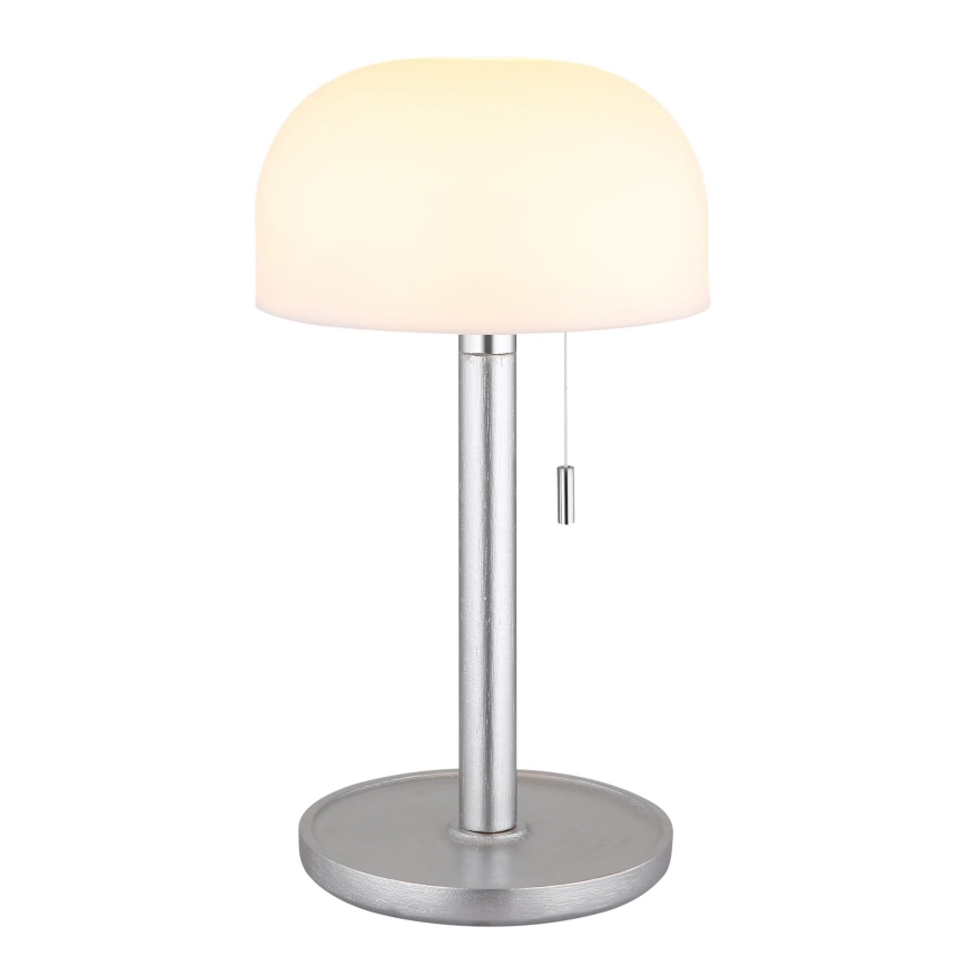 Globo - LED Punjiva stolna lampa LED/1,5W/3,7V 3000/4200/6000K 1800mAh srebrna