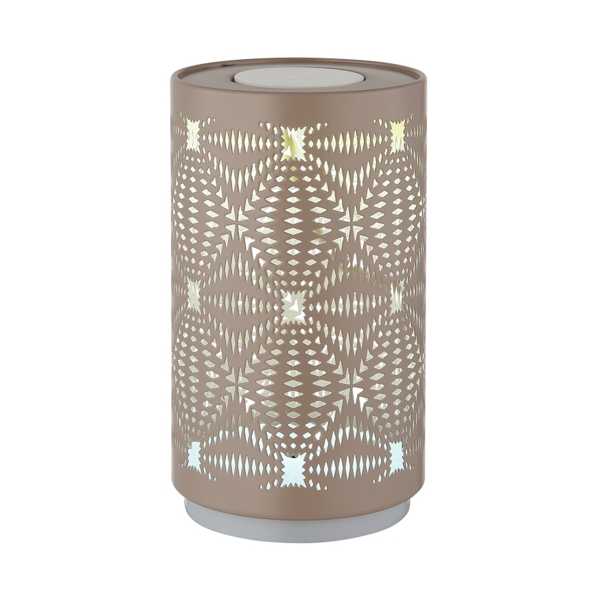 Globo - LED RGB Dodirna punjiva stolna lampa LED/1W/5V 500 mAh smeđa