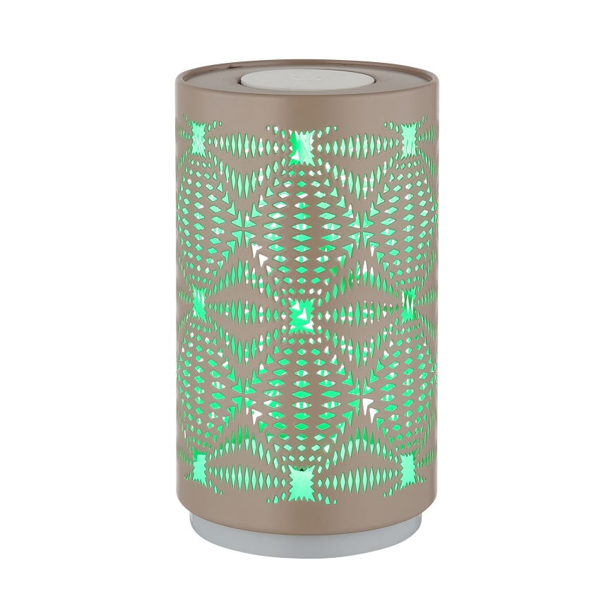 Globo - LED RGB Dodirna punjiva stolna lampa LED/1W/5V 500 mAh smeđa