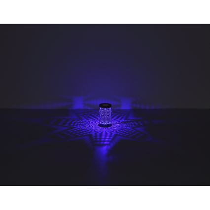 Globo - LED RGB Dodirna punjiva stolna lampa LED/1W/5V 500 mAh smeđa
