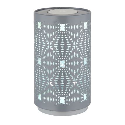 Globo - LED RGB Dodirna punjiva stolna lampa LED/1W/5V 500 mAh siva