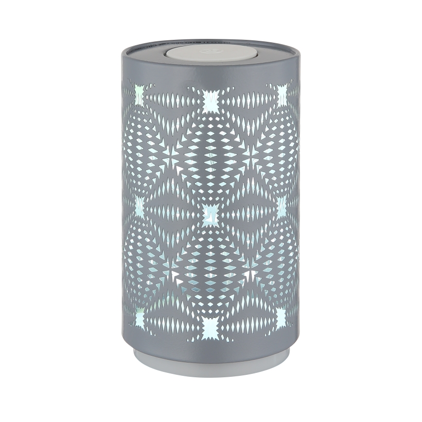 Globo - LED RGB Dodirna punjiva stolna lampa LED/1W/5V 500 mAh siva