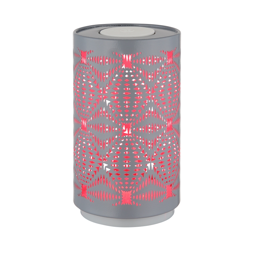 Globo - LED RGB Dodirna punjiva stolna lampa LED/1W/5V 500 mAh siva