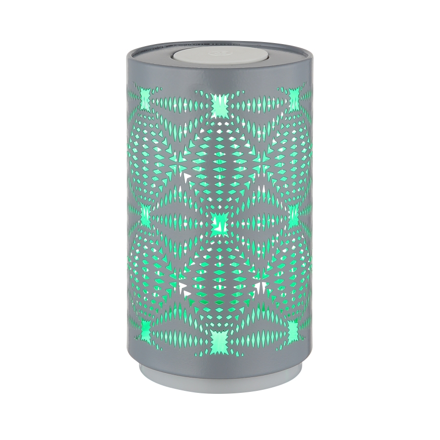 Globo - LED RGB Dodirna punjiva stolna lampa LED/1W/5V 500 mAh siva
