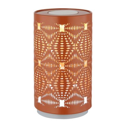 Globo - LED RGB Dodirna punjiva stolna lampa LED/1W/5V 500 mAh bakrena