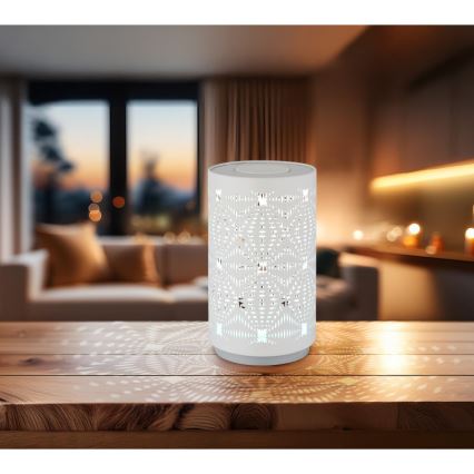 Globo - LED RGB Dodirna punjiva stolna lampa LED/1W/5V 500 mAh bijela