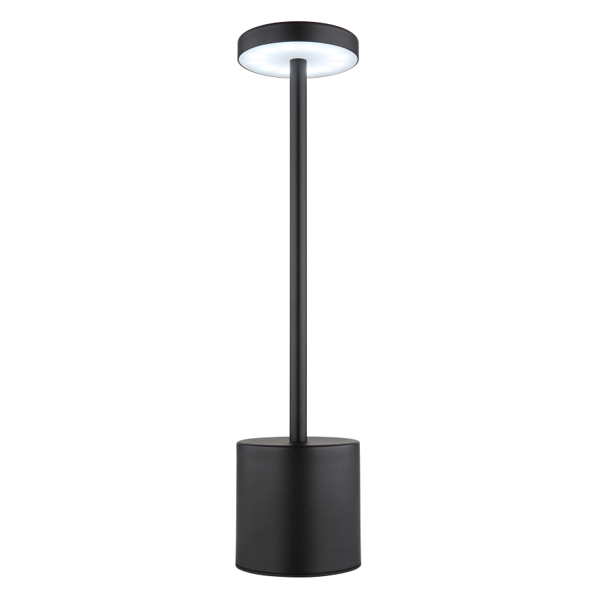 Globo - LED Prigušiva stolna lampa na dodir LED/1,2W/3,7V 2000K/3500K/7000K 1200 mAh USB crna
