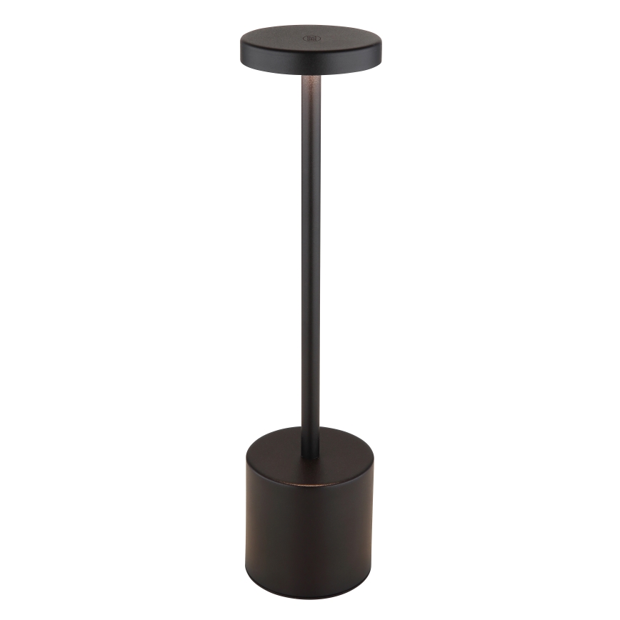 Globo - LED Prigušiva stolna lampa na dodir LED/1,2W/3,7V 2000K/3500K/7000K 1200 mAh USB crna