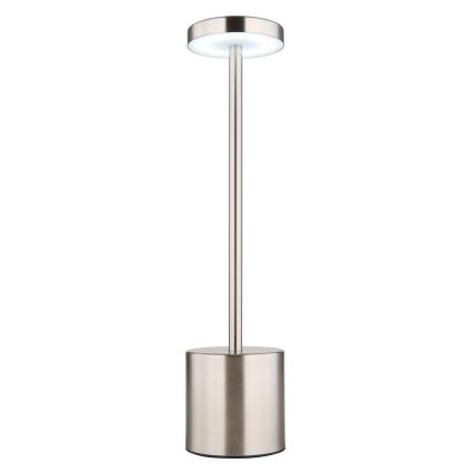 Globo - LED Prigušiva stolna lampa na dodir LED/1,2W/3,7V 2000K/3500K/7000K 1200 mAh USB mat krom
