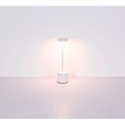 Globo - LED Prigušiva stolna lampa na dodir LED/1,2W/3,7V 2000K/3500K/7000K 1200 mAh USB bijela