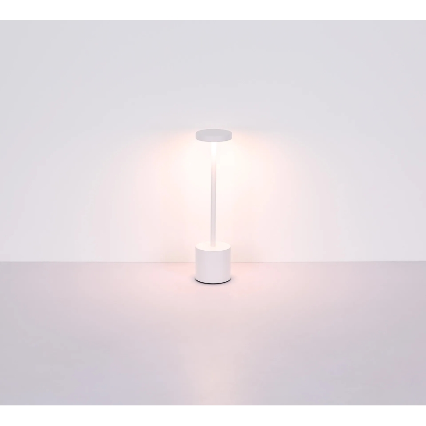 Globo - LED Prigušiva stolna lampa na dodir LED/1,2W/3,7V 2000K/3500K/7000K 1200 mAh USB bijela