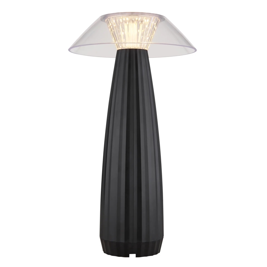 Globo - LED Prigušiva punjiva dodirna stolna lampa LED/1W/3,7V 3000K 1200mAh crna