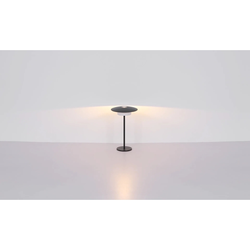Globo - LED vanjska punjiva stolna svjetiljka s dodirnim upravljanjem LED/3W/3,7V 1800/2700/3000K IP44 1800 mAh siva