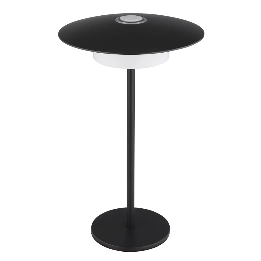 Globo - LED Vanjska punjiva dodirna stolna lampa LED/3W/3,7V 1800/2700/3000K IP44 1800 mAh crna